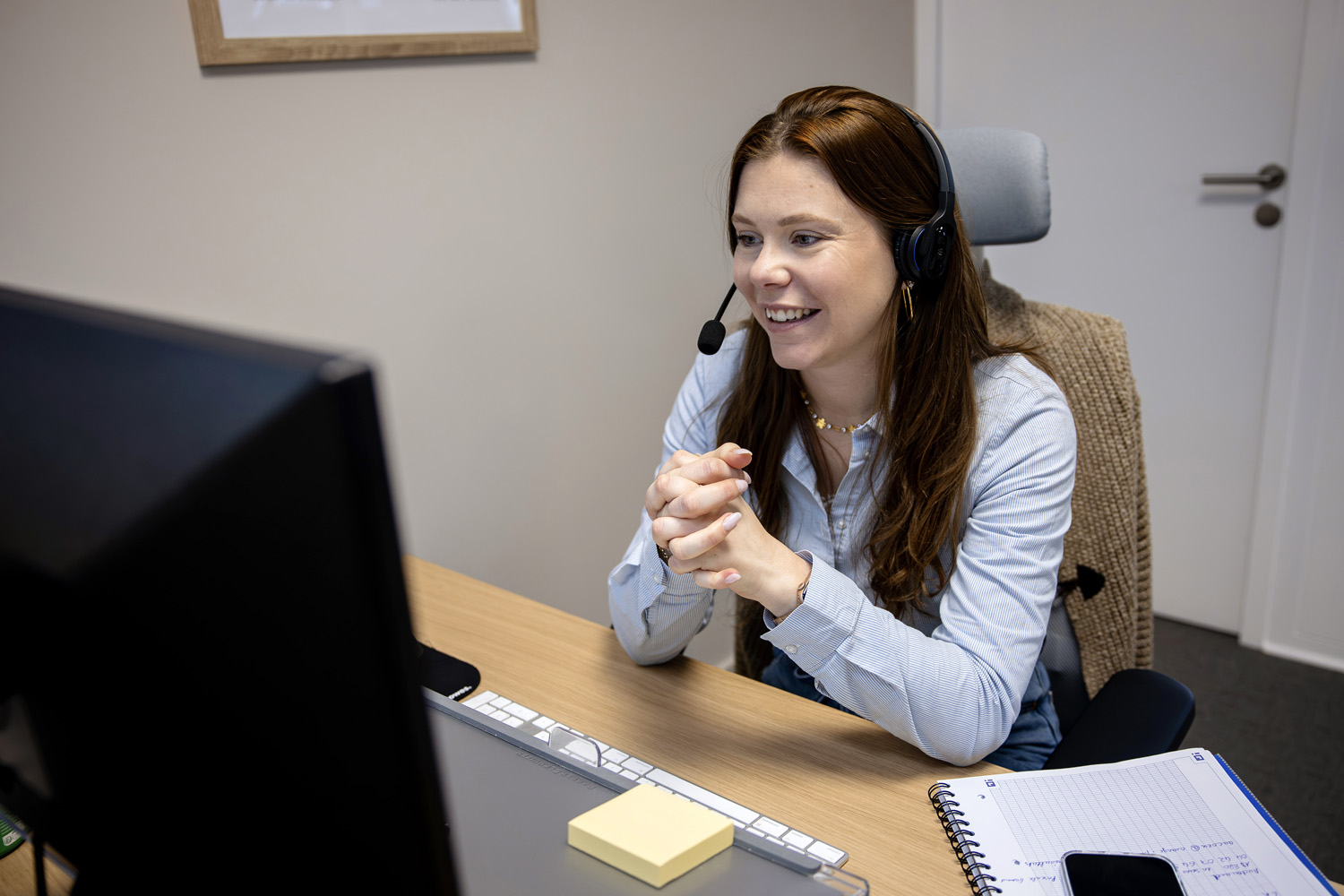 Assistance client CALIA par téléphone